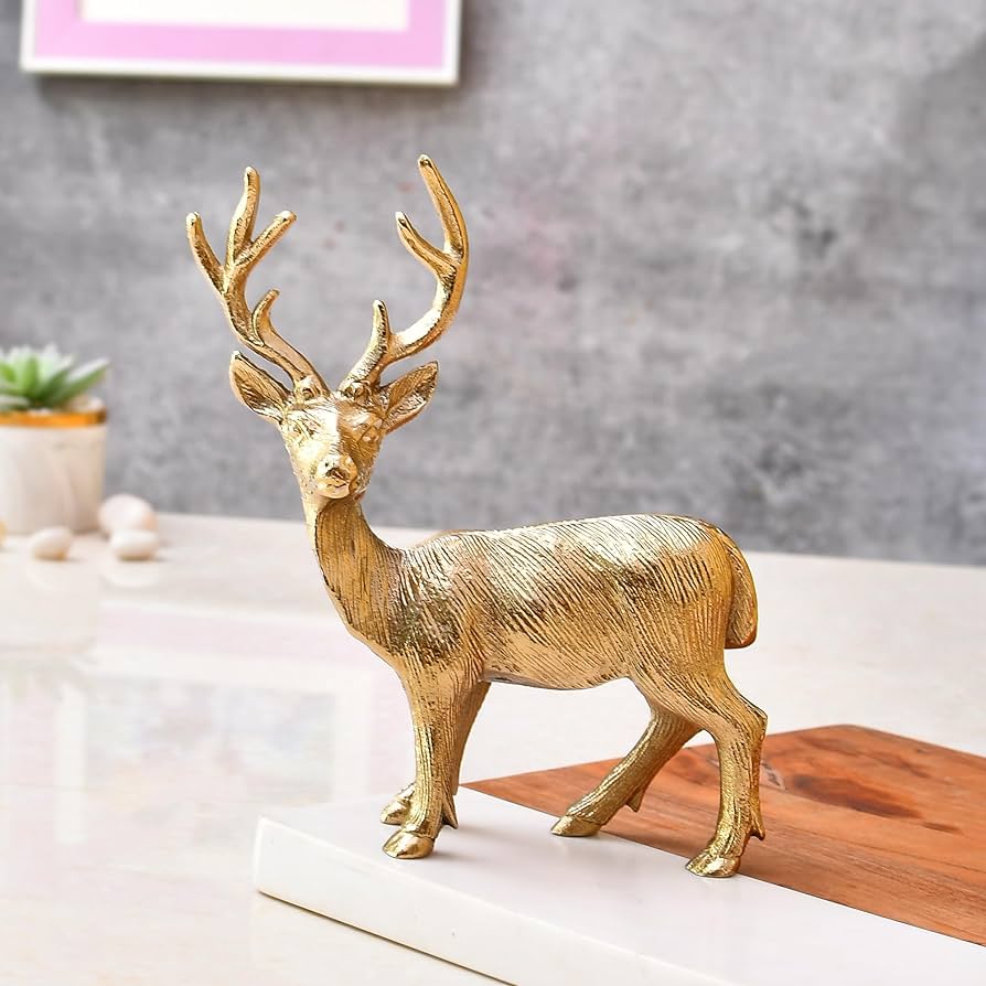 Aluminum Deer Statue