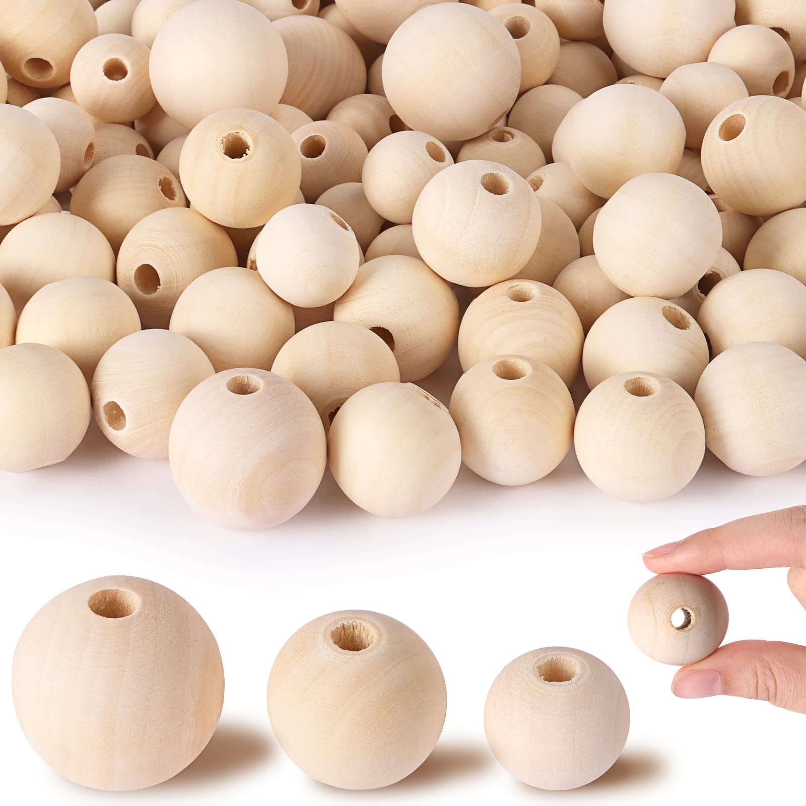 Round Wood Bead