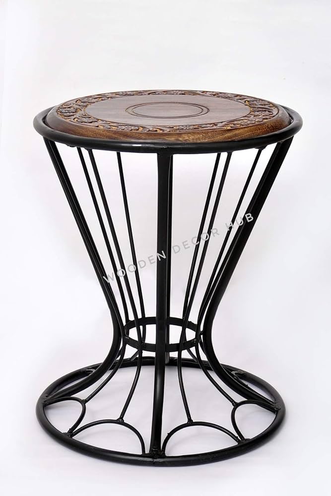 Wrought Iron Stool