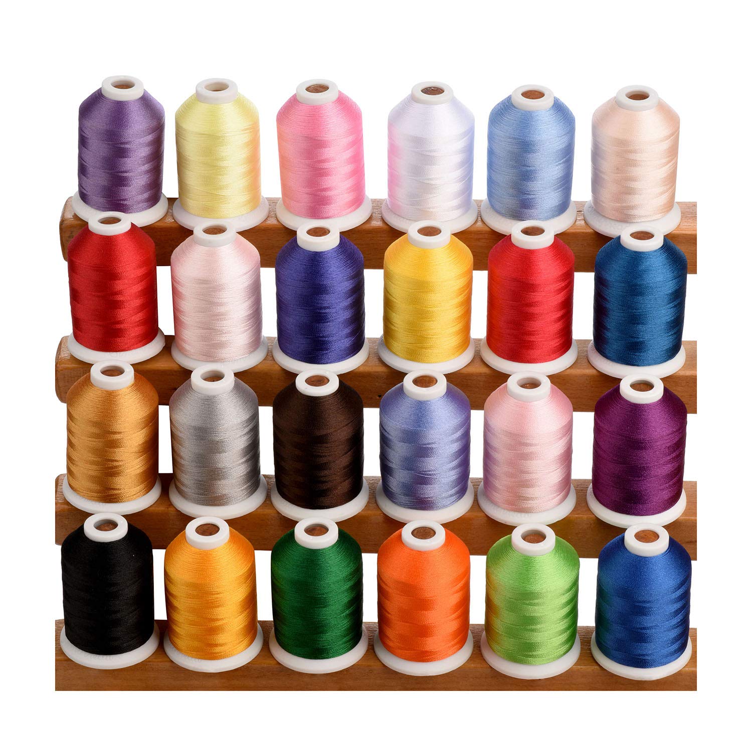 Trilobal Polyester Threads