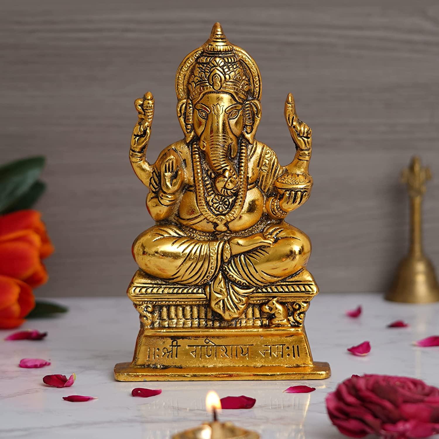 Metal Ganesh Statue