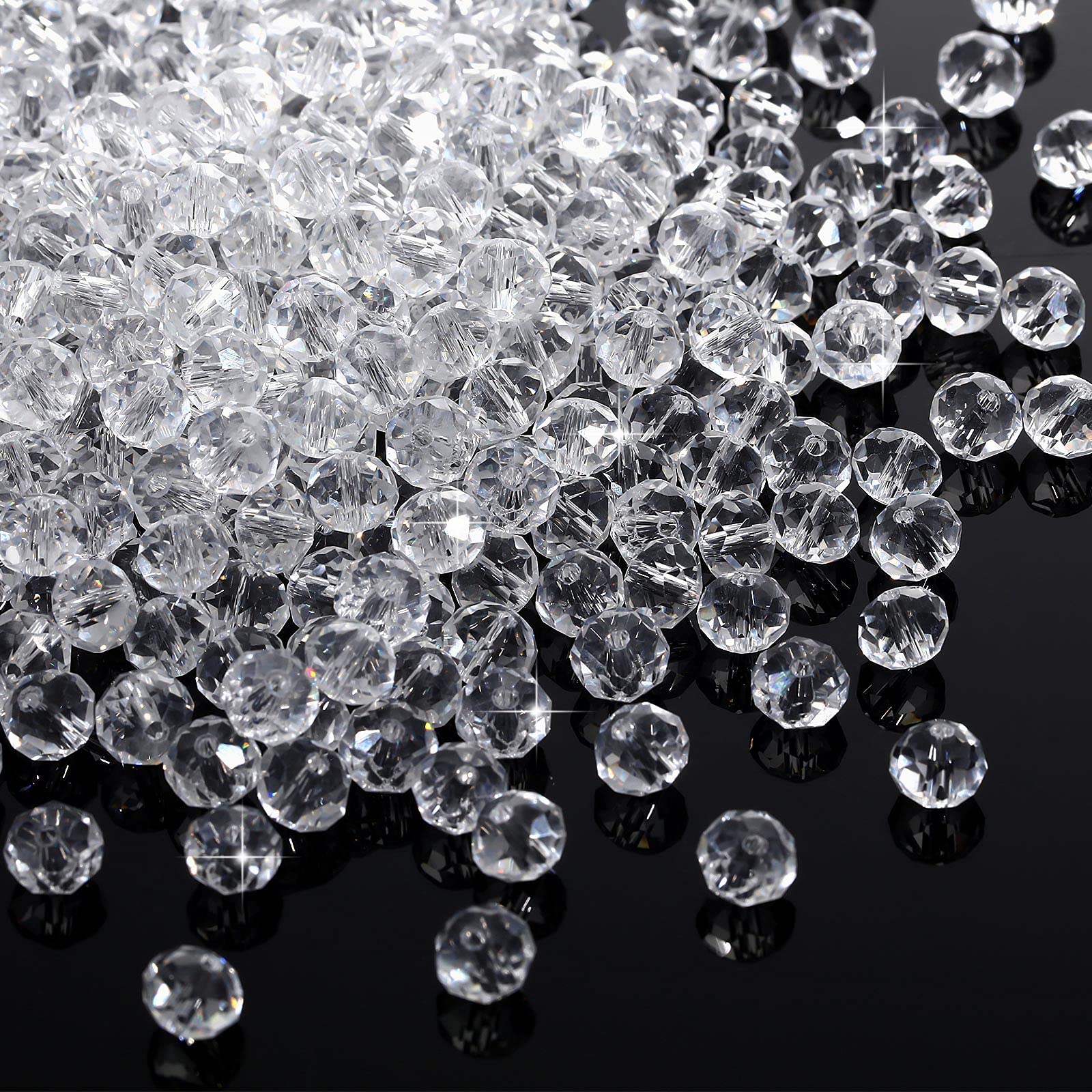 Faceted Glass Beads