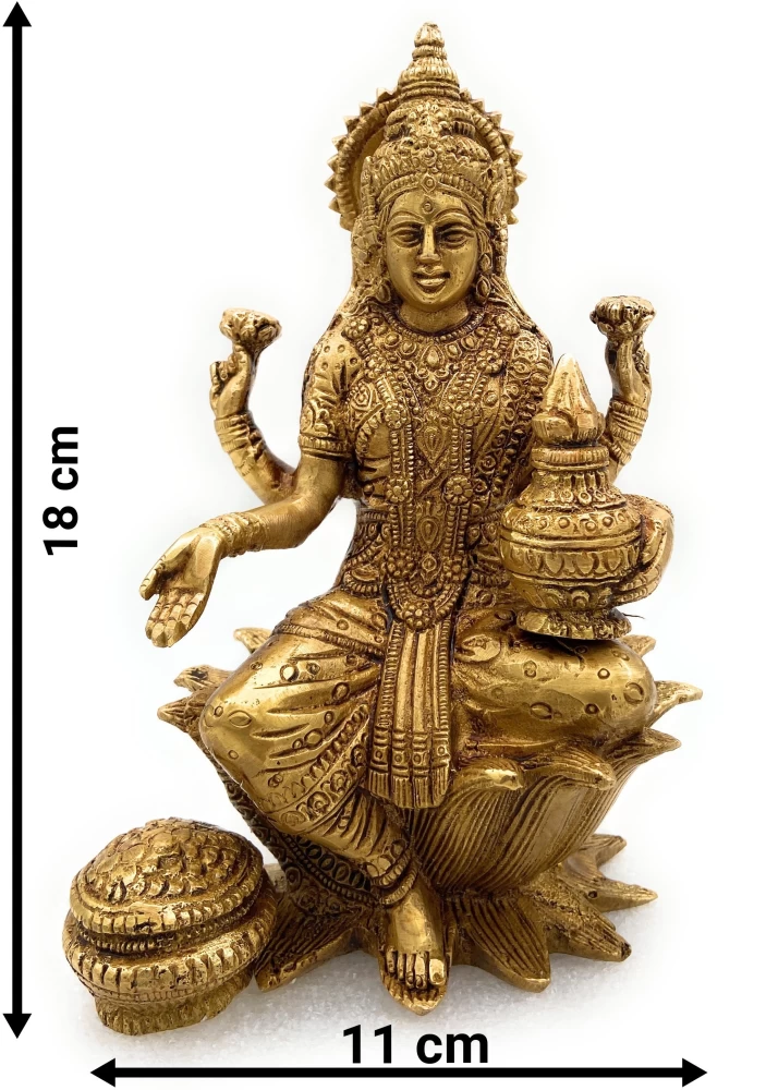 Brass Laxmi Statue