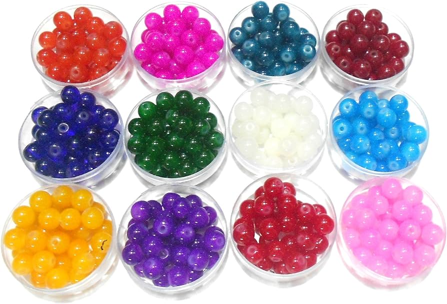 Colored Glass Beads