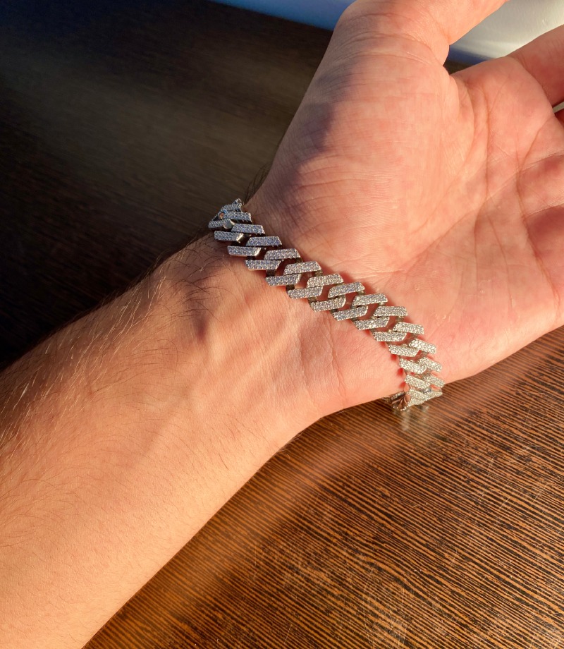 Diamond Silver Bracelet