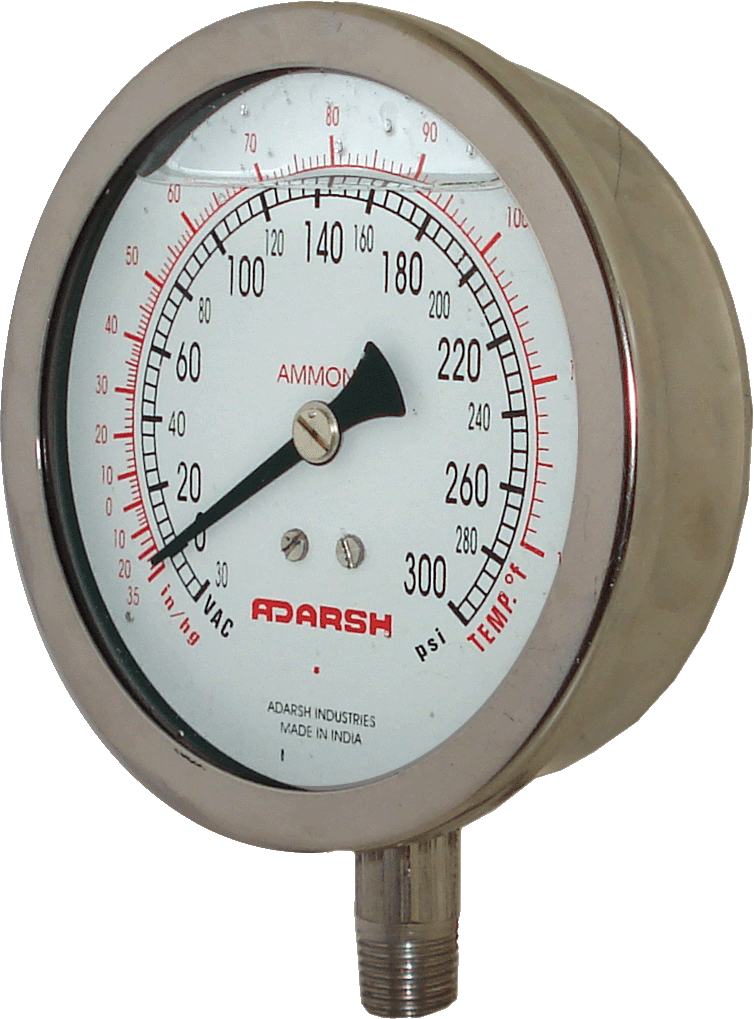 Ammonia Pressure Gauges