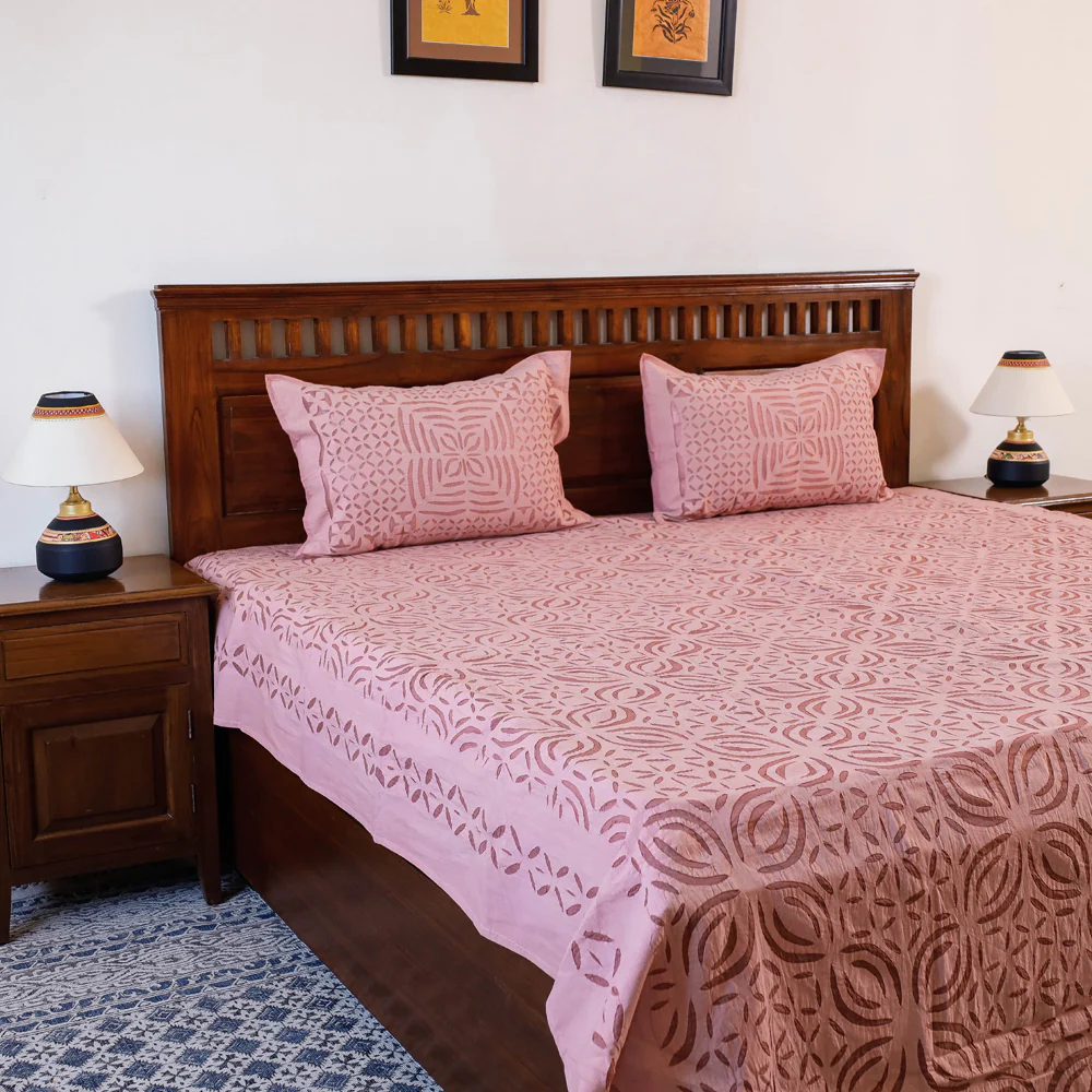 Applique Bed Cover
