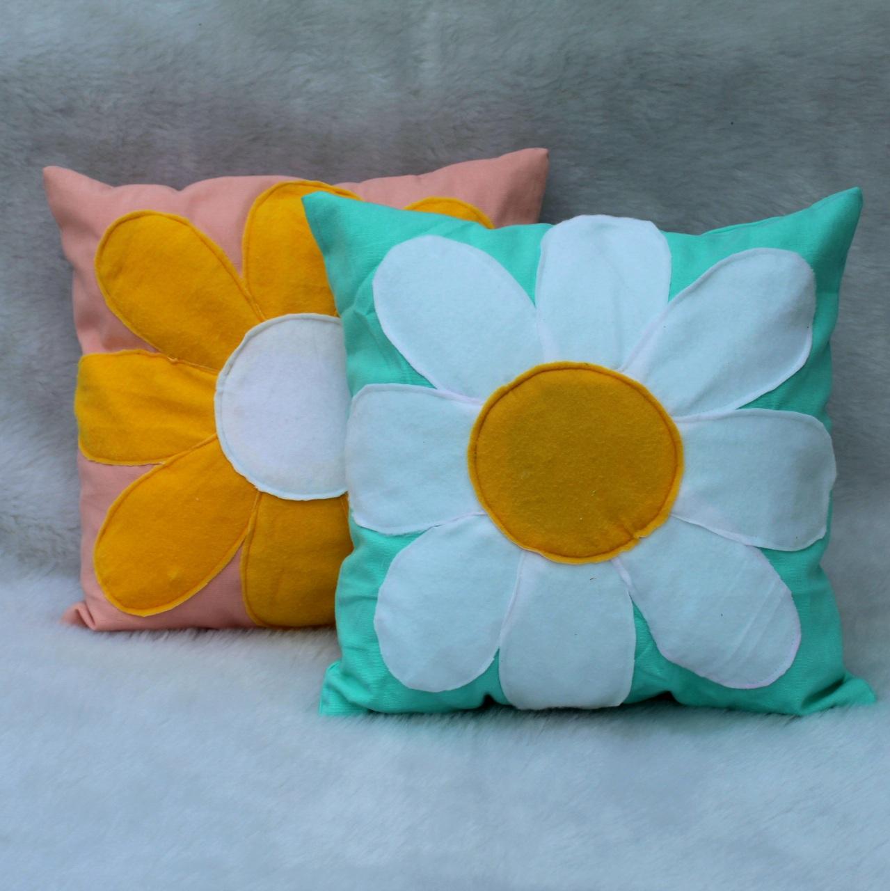 Applique Cushion Cover