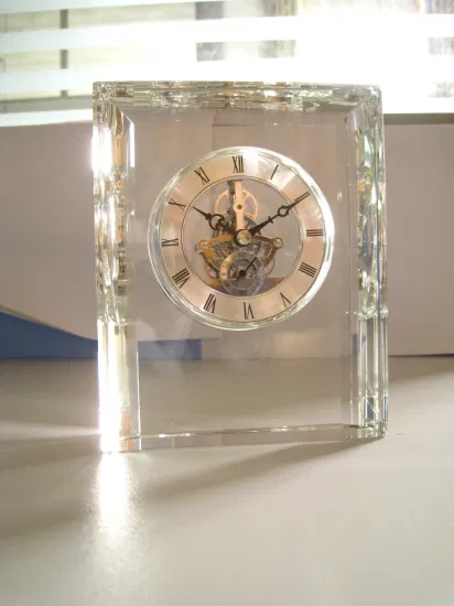 Crystal Table Clock