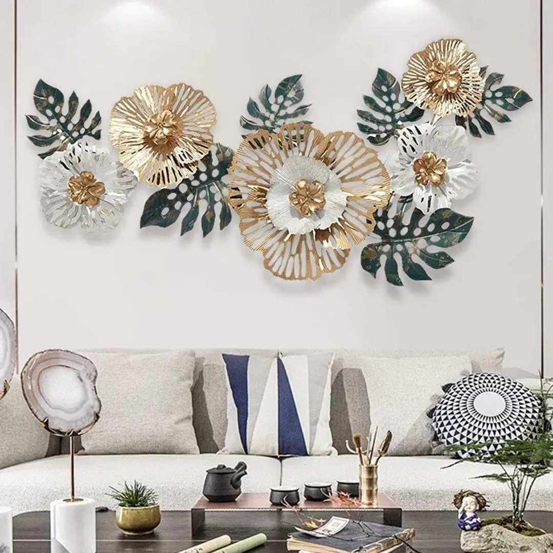 White Metal Wall Hangings
