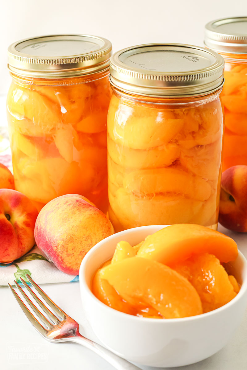 Canned Peaches