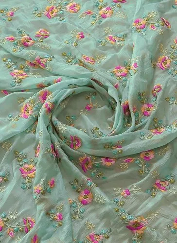 Chiffon Embroidery Fabric
