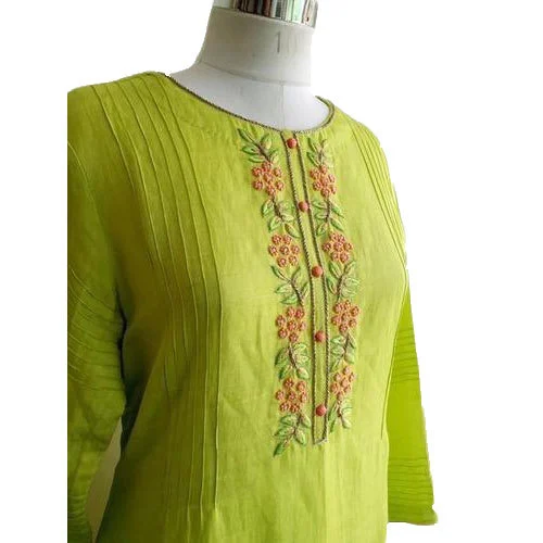 Cotton Embroidered Kurti