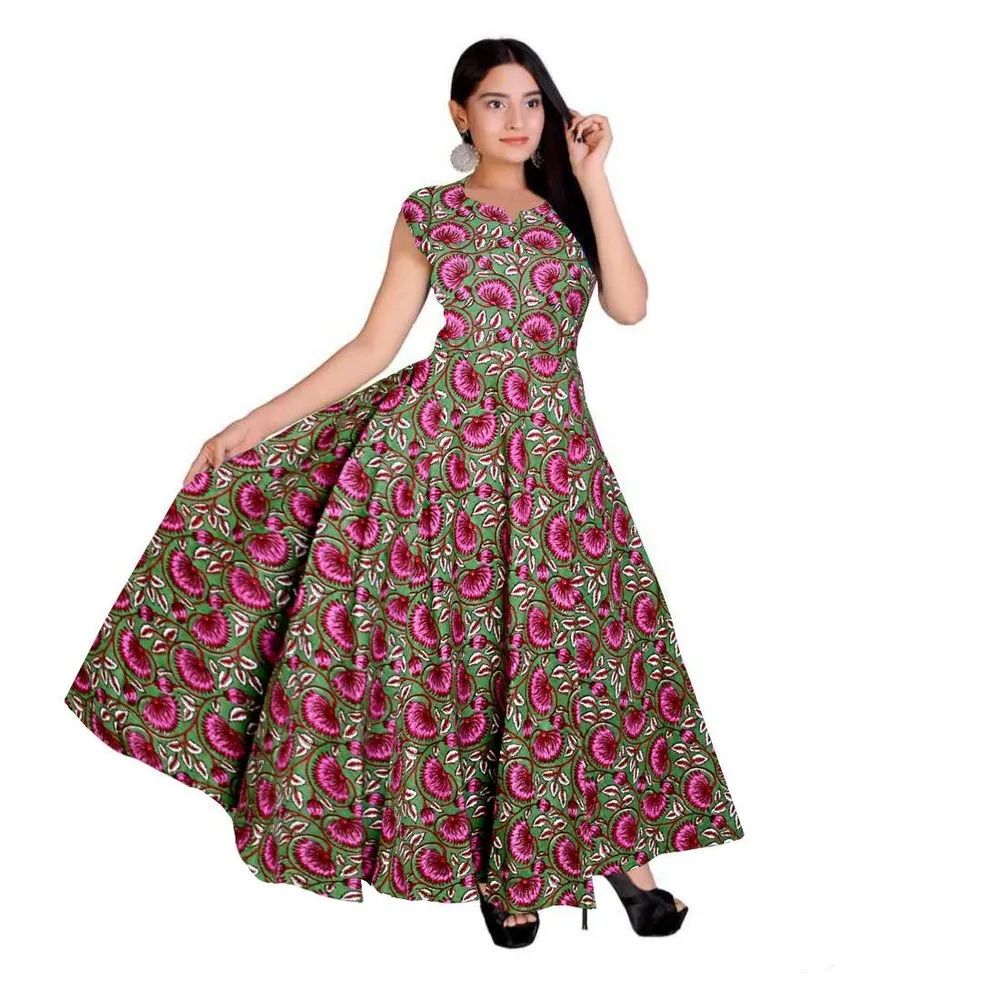 Cotton Printed Dress