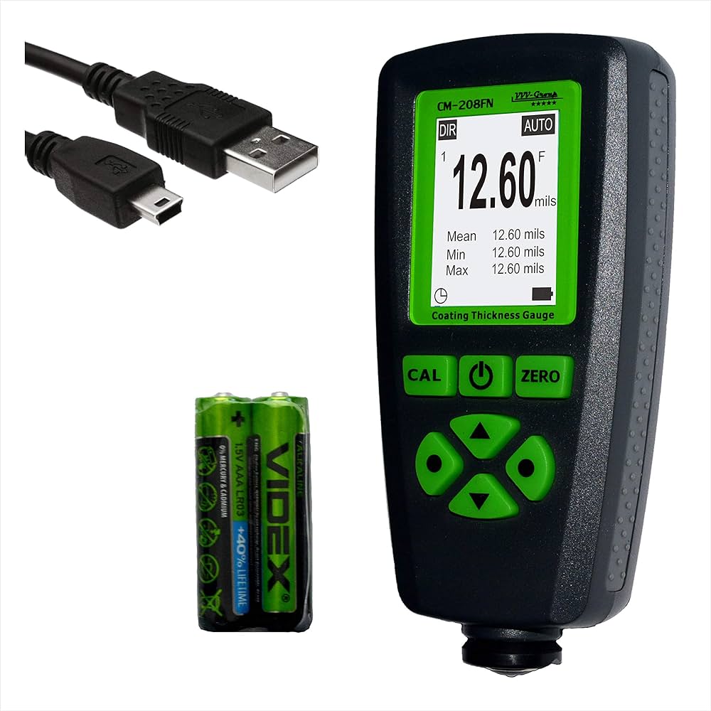 Digital Coating Thickness Gauge