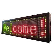 Dual Color LED Display