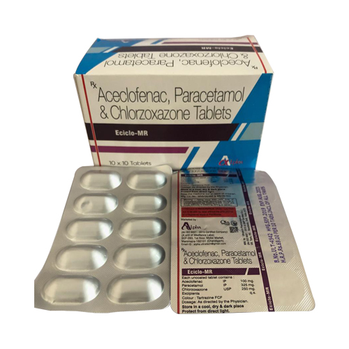 Aceclofenac Paracetamol Tablets