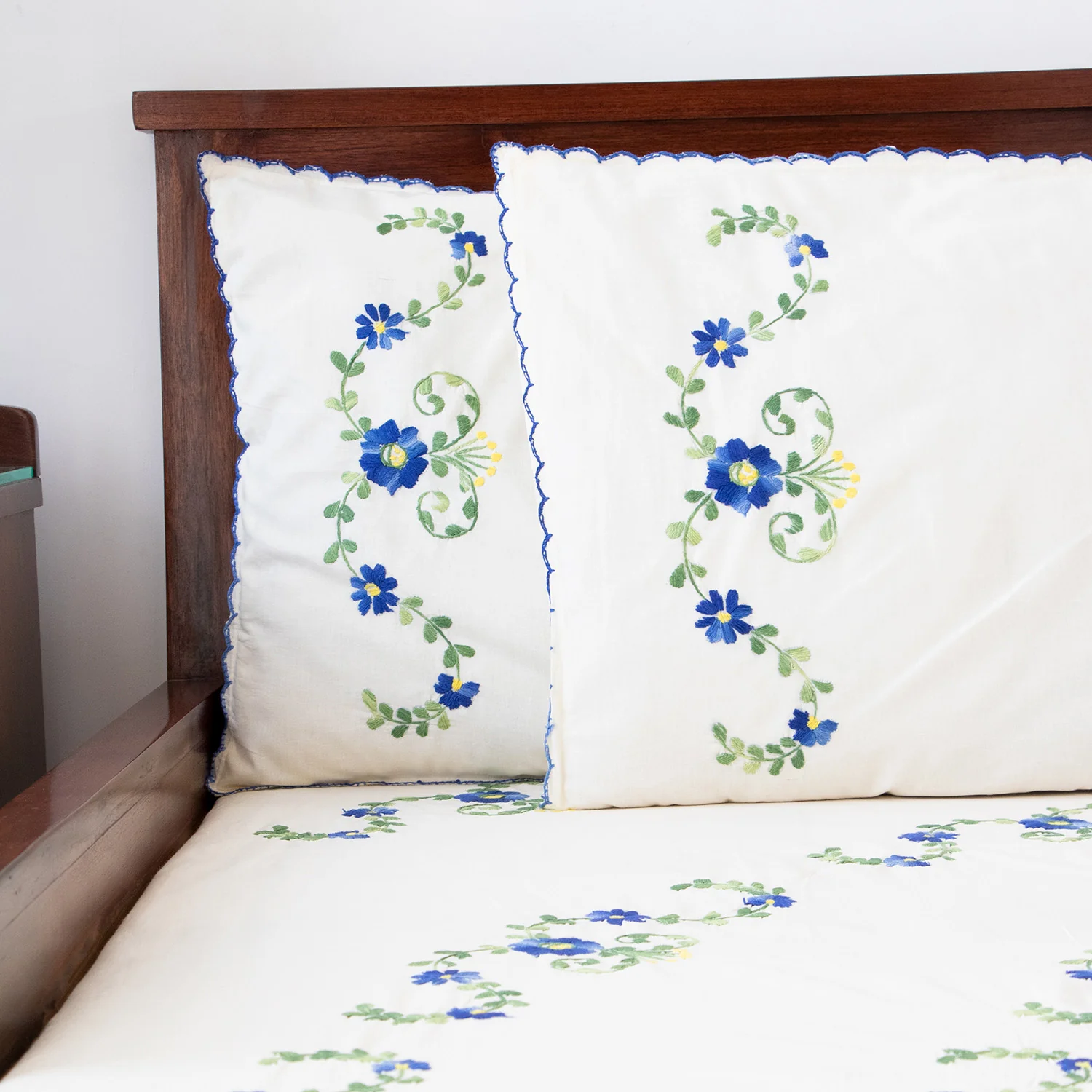 Embroidered Bed Cover