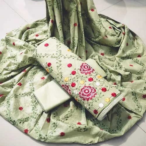 Embroidered Dress Material