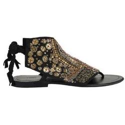 Embroidered Sandals