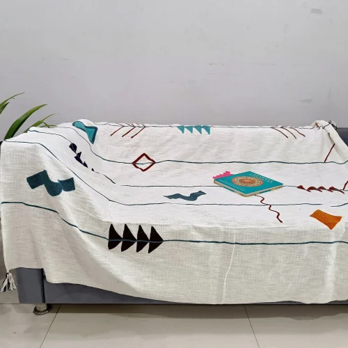 Embroidered Throws