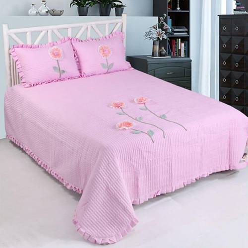 Embroidered Bed Sheet