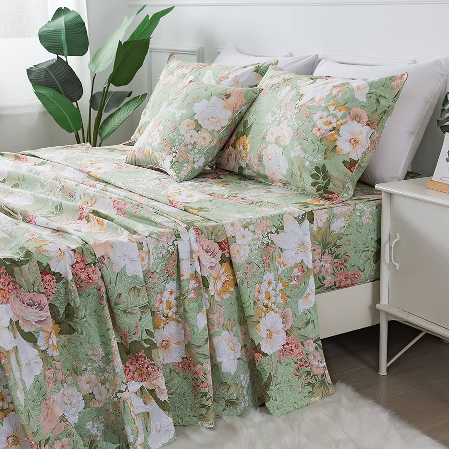 Floral Bed Sheet
