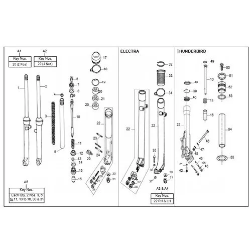 Front Fork Assembly