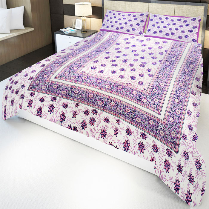 Hand Printed Bedsheet
