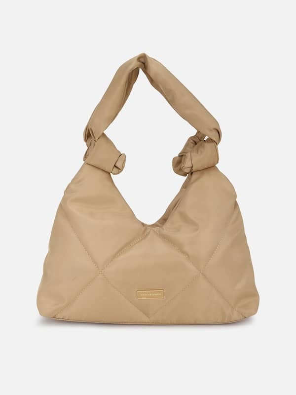 Leather Hobo Handbag