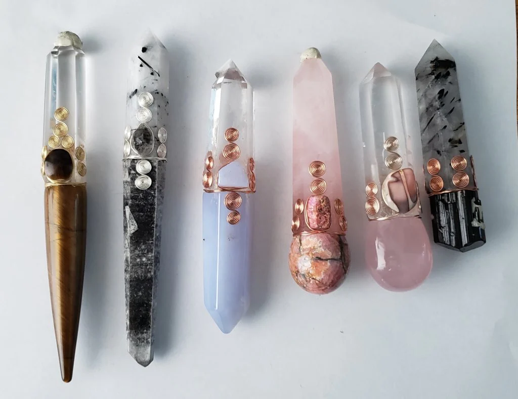 Crystal Healing Wands