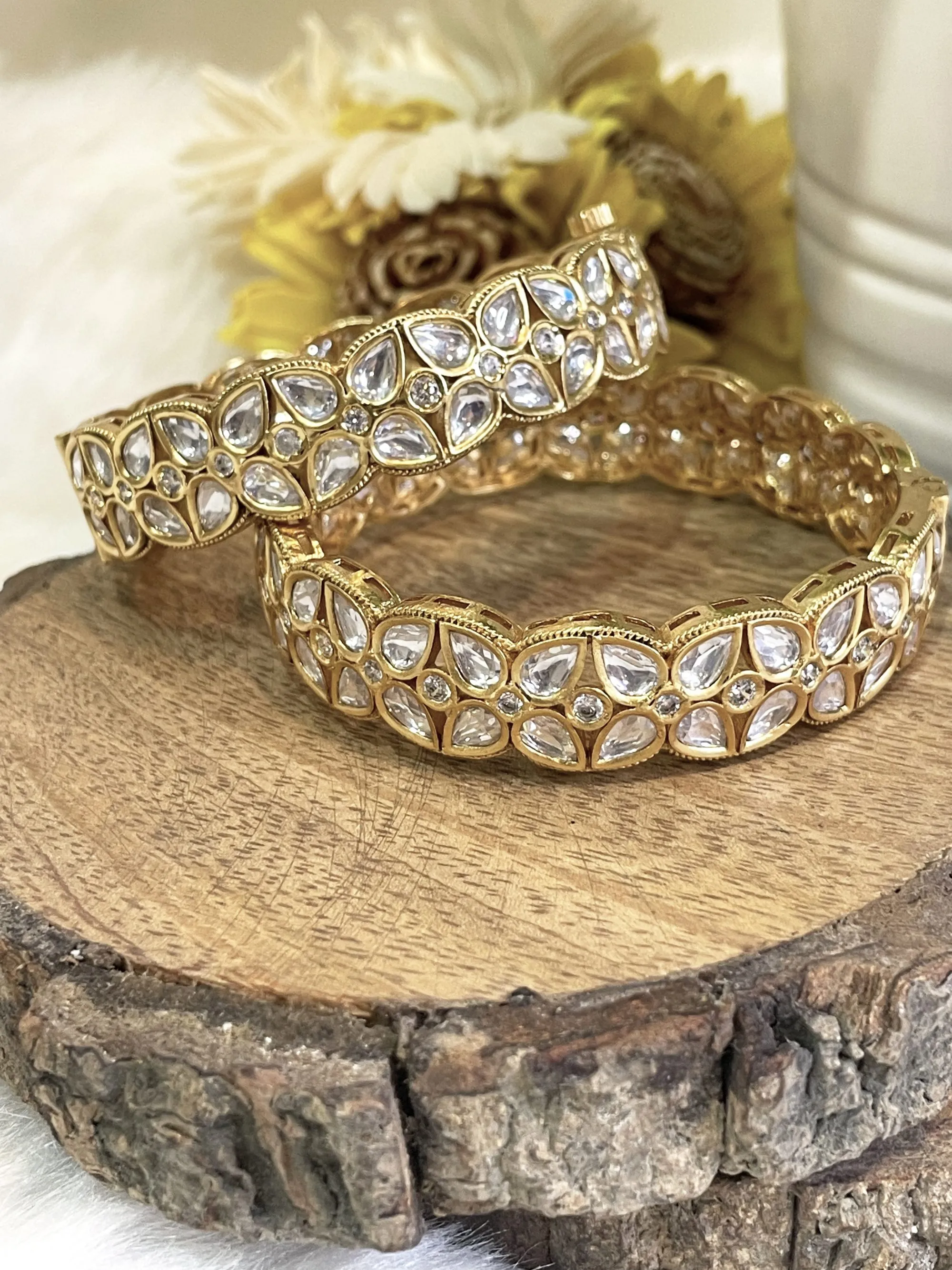 Kundan Bangle