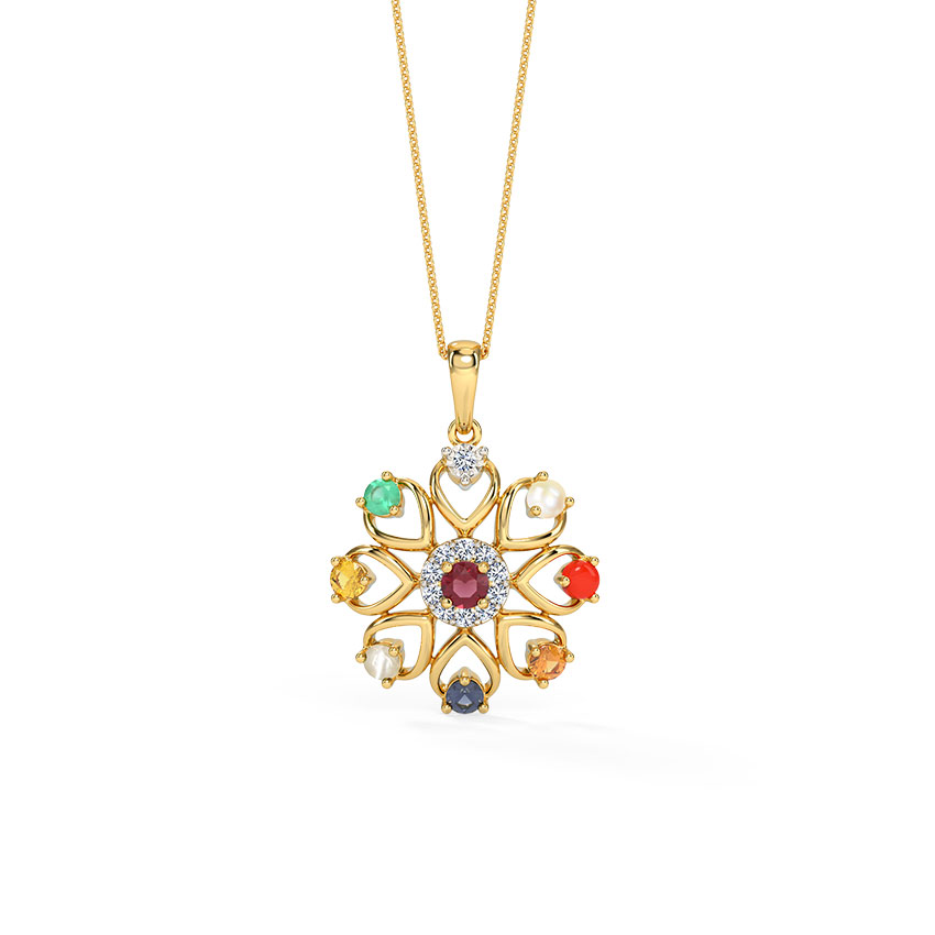 Navratna Pendant