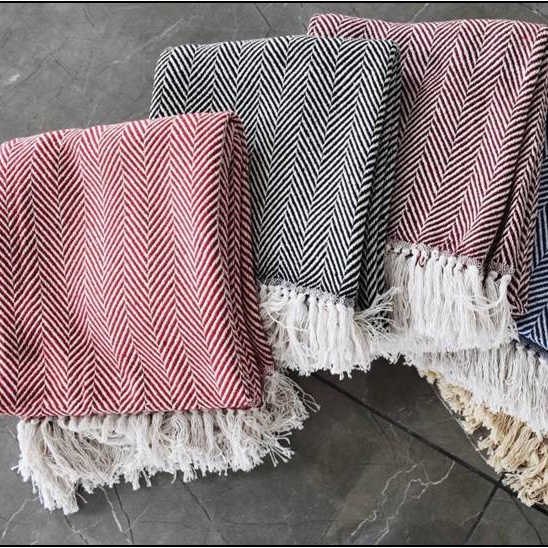 Jacquard Throws