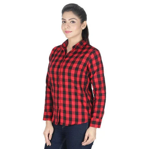 Ladies Check Shirts