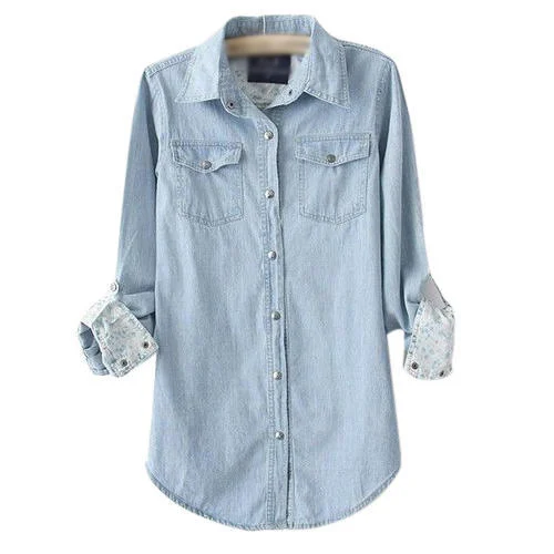 Ladies Denim Shirt