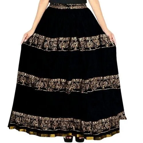 Ladies Rayon Skirt