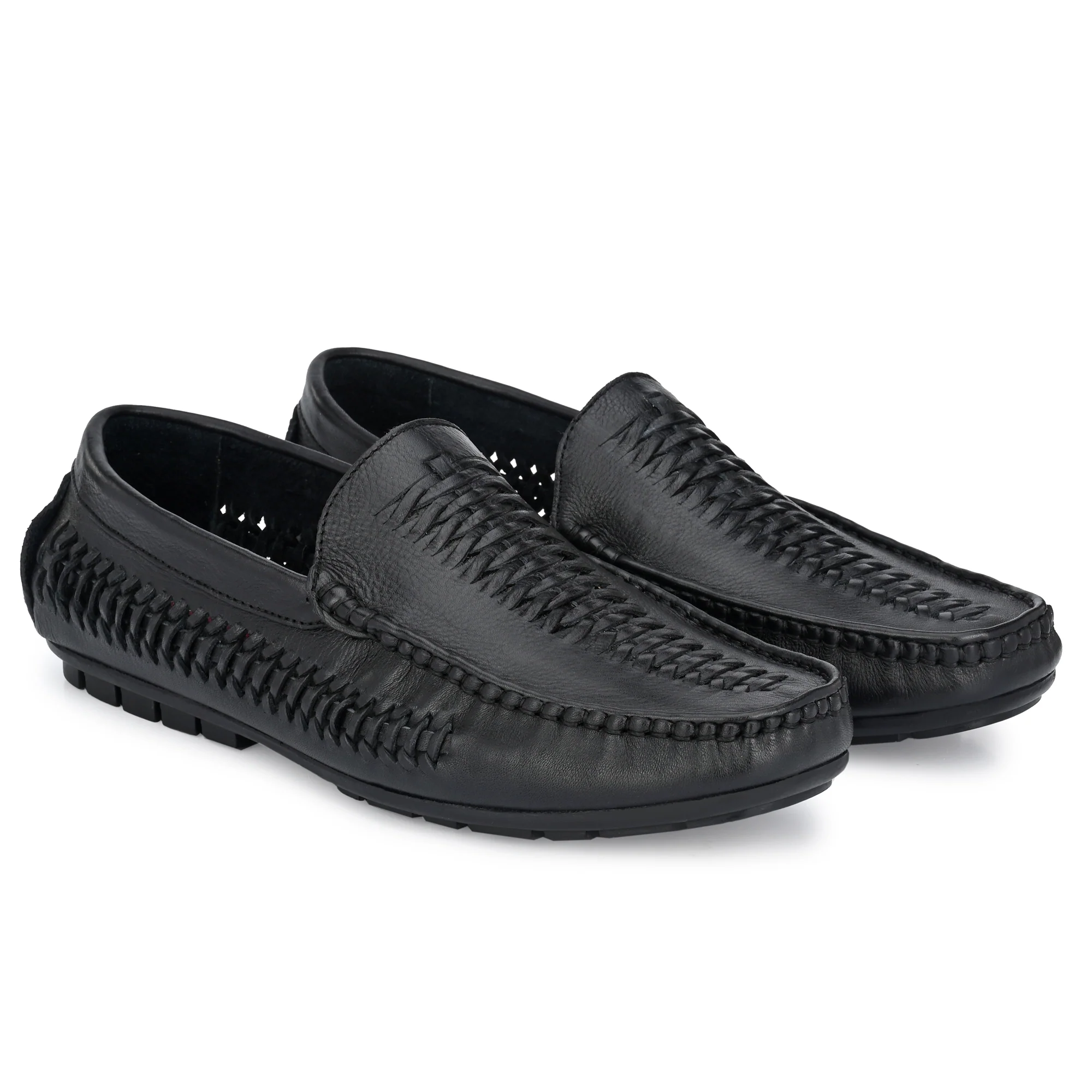 Leather Slip On Shoes