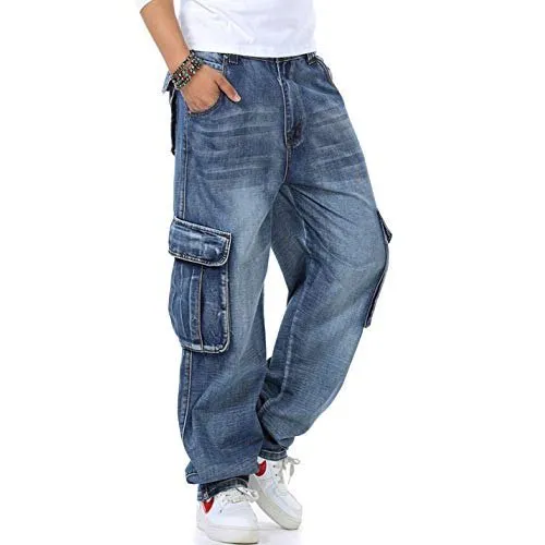 Mens Cargo Jeans