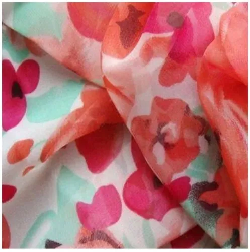 Printed Chiffon Fabric