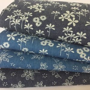 Printed Denim Fabric