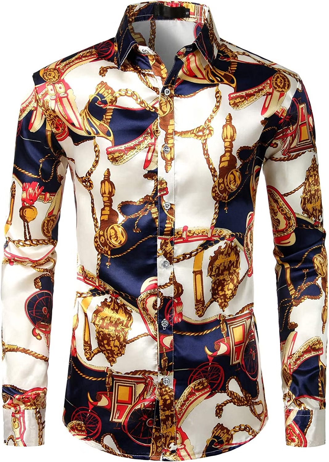 Printed Silk Shirt