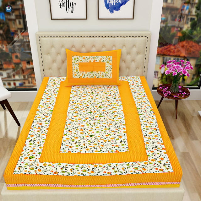 Sanganeri Printed Bedsheet