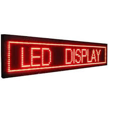 Scrolling LED Displays