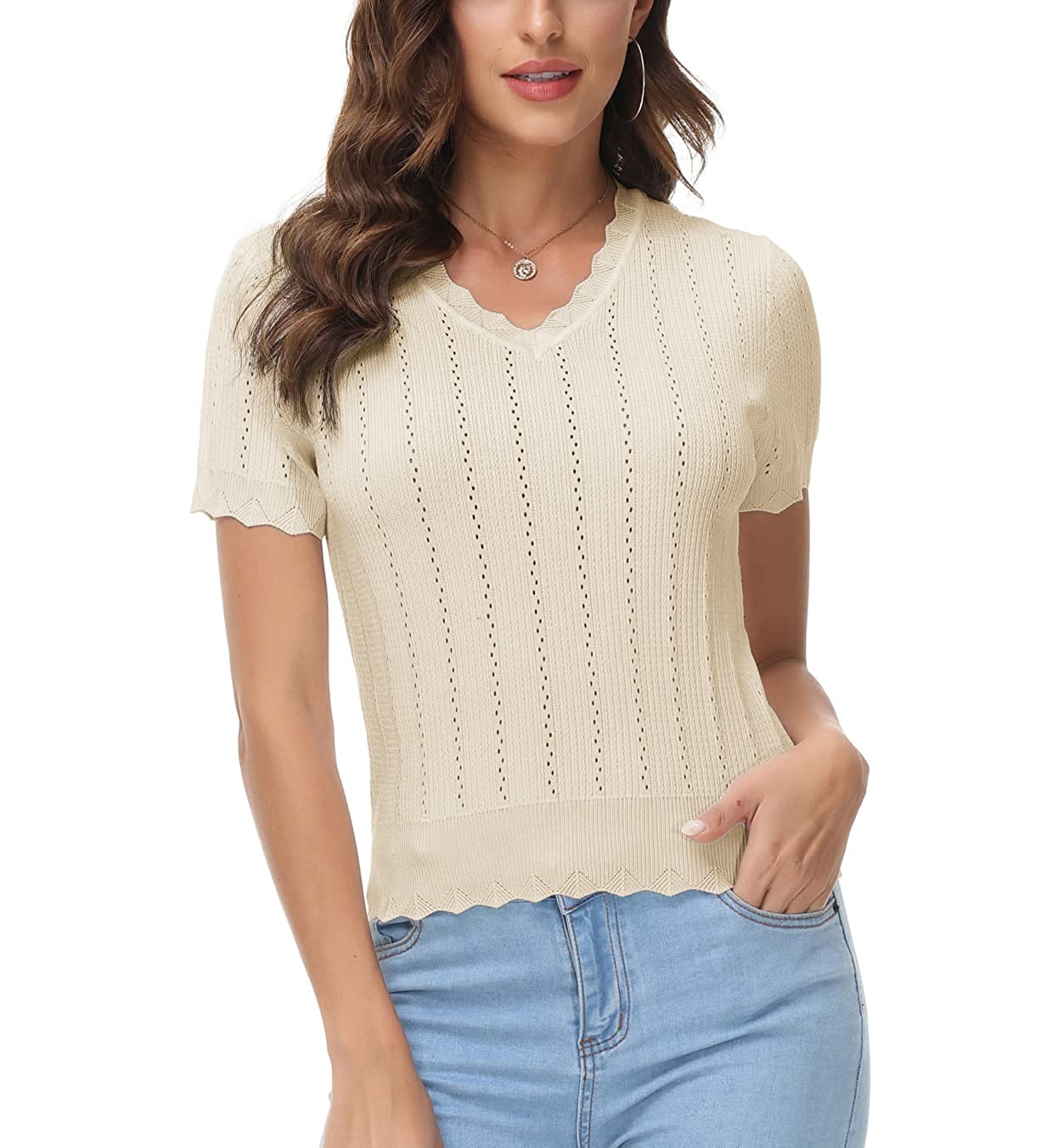 Short Sleeve Sweaters