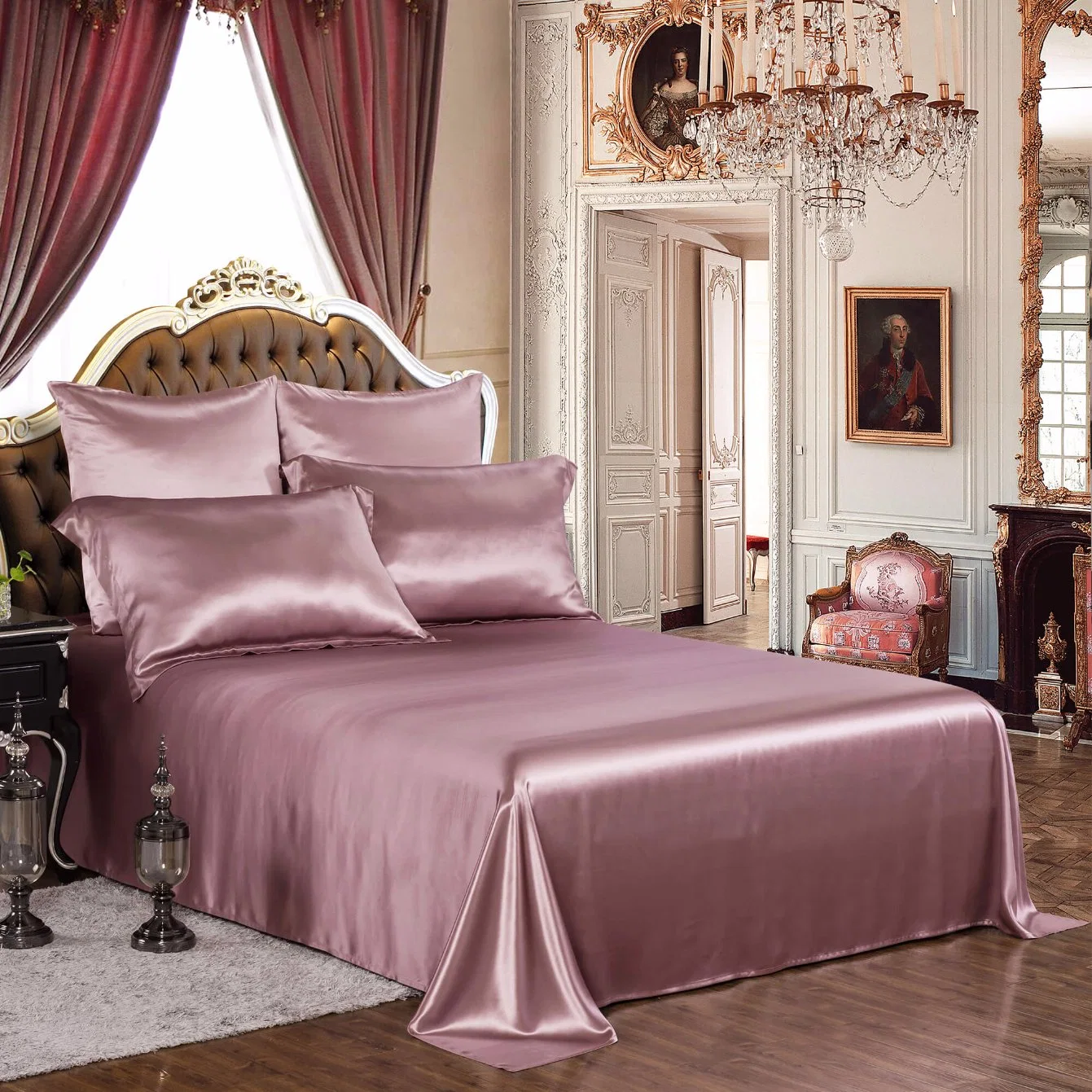 Silk Bed Cover