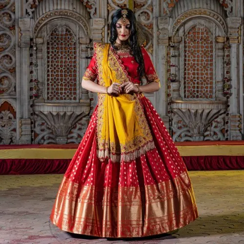 Silk Lehenga