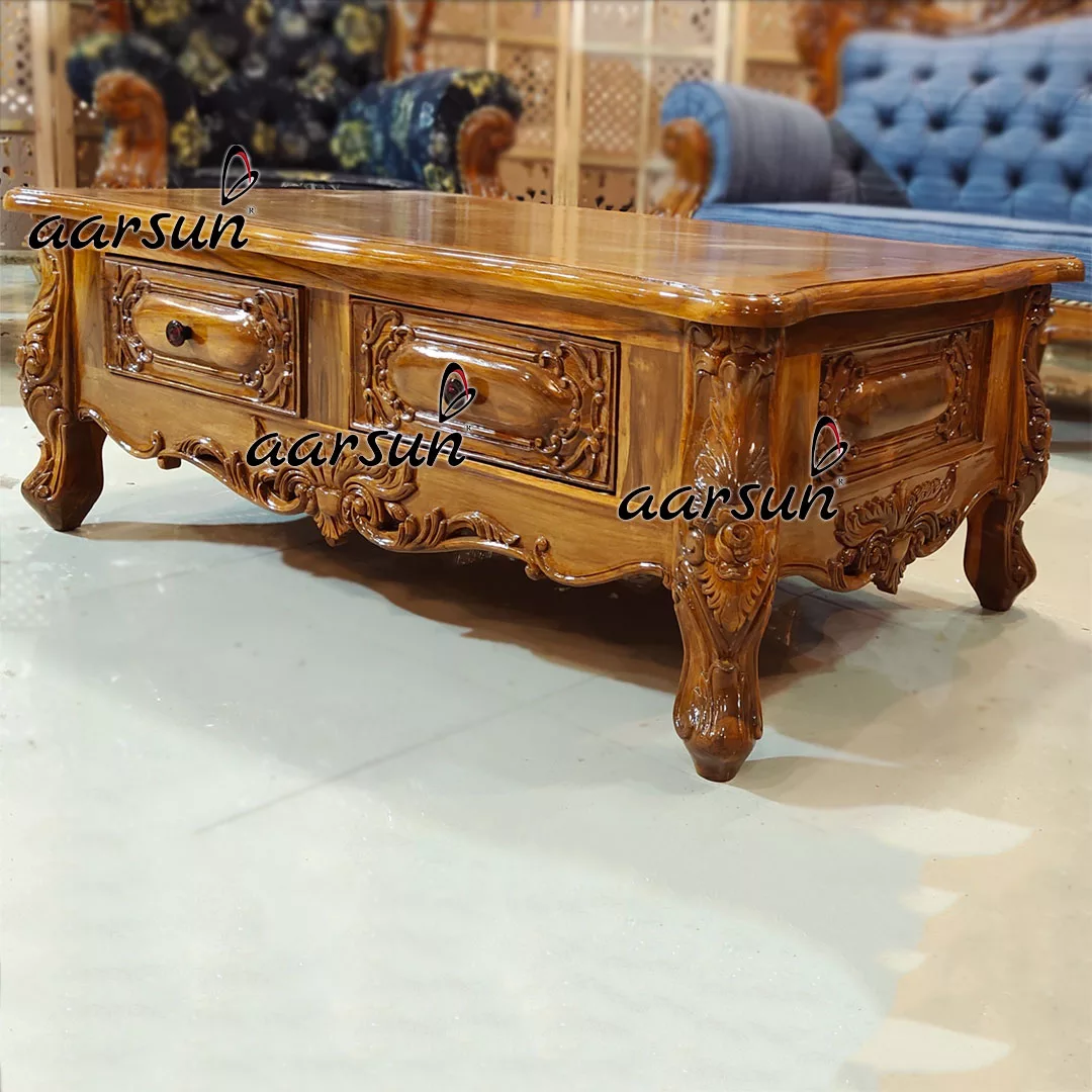 Teak Wood Center Table