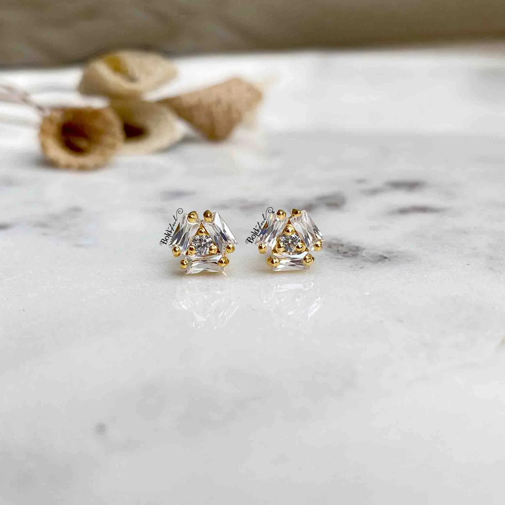 Silver Ear Studs