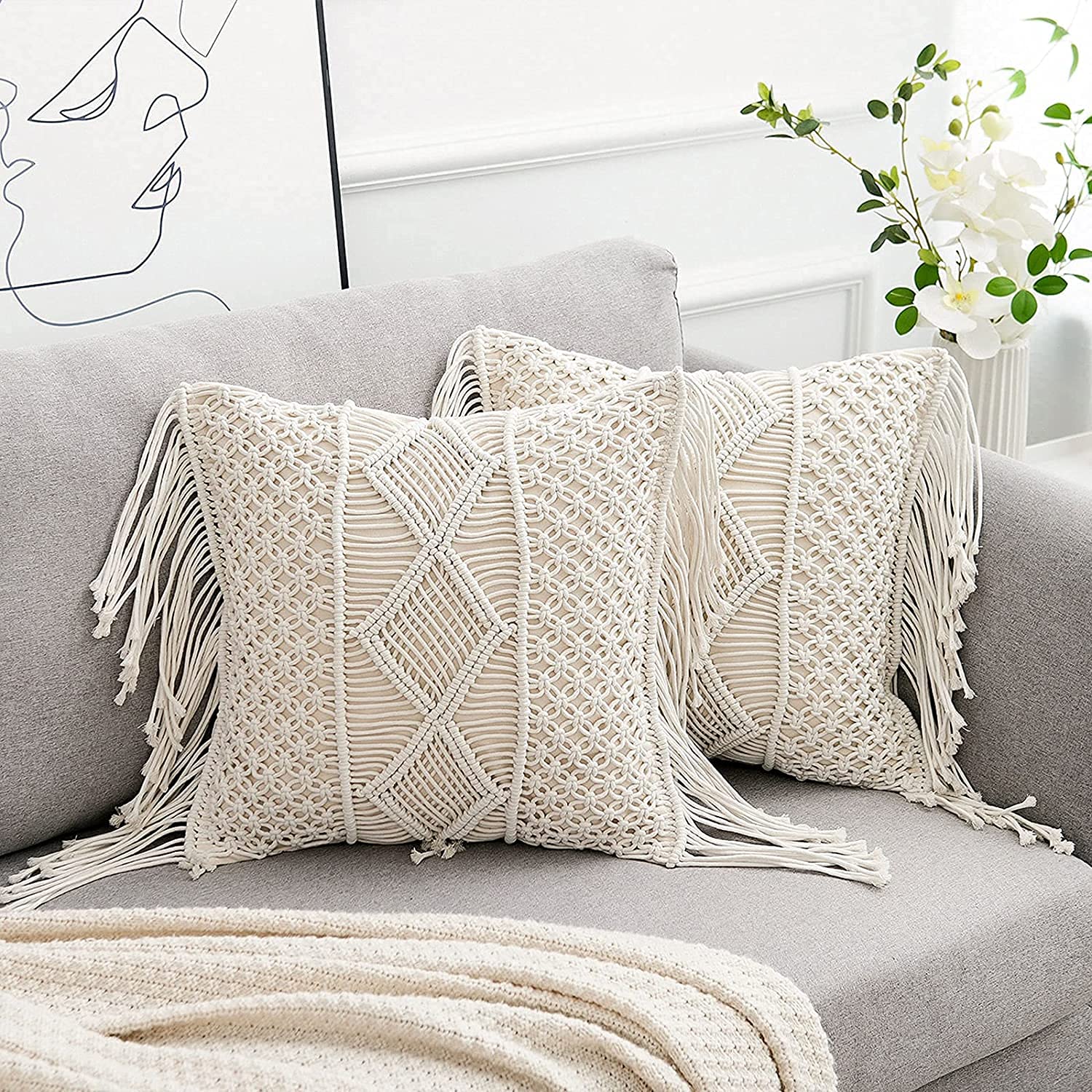 Woven Pillow Covers
